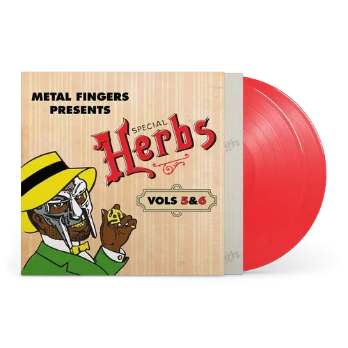 MF Doom – Metal Fingers presents Special Herbs Vol. 5 & 6 (2 x LP, Apple Red Vinyl)