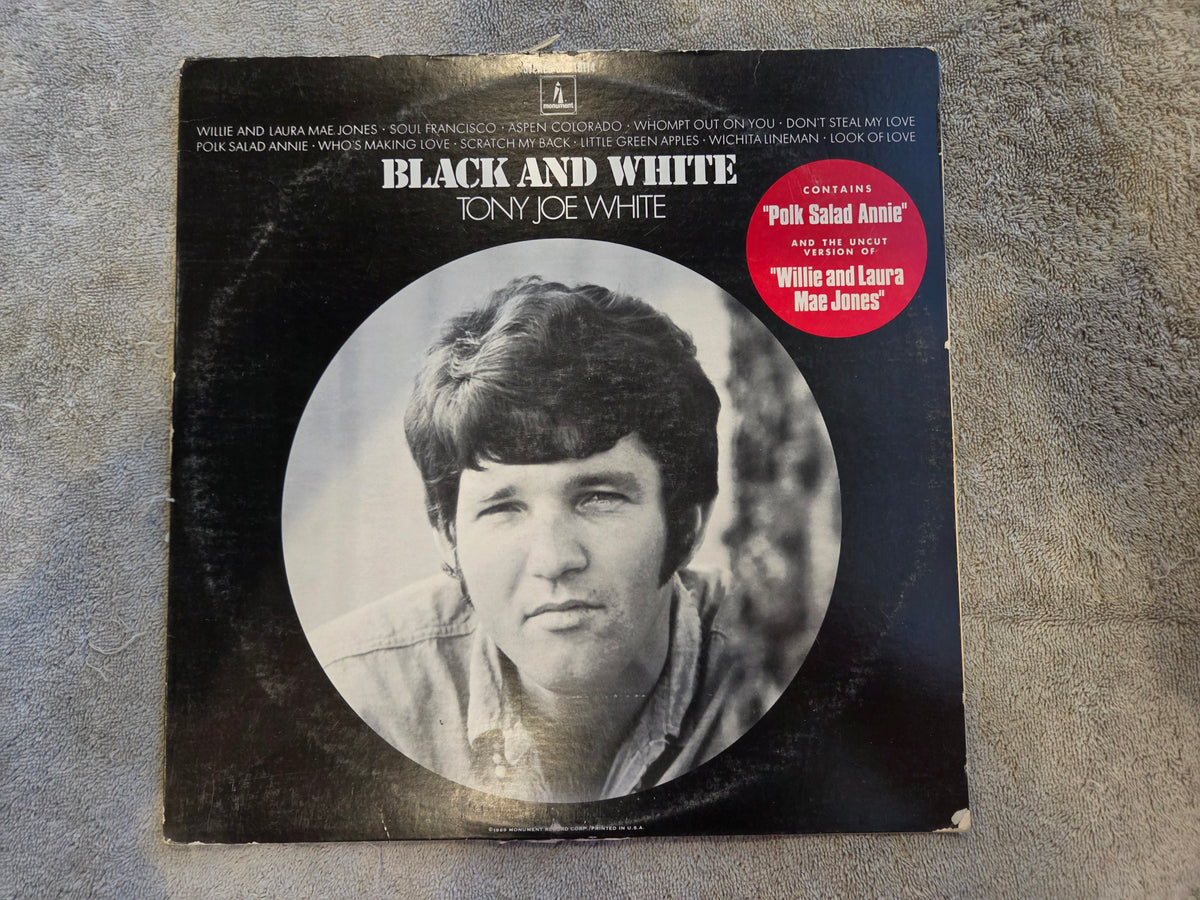 TONY JOE WHITE BLACK AND WHITE STEREO