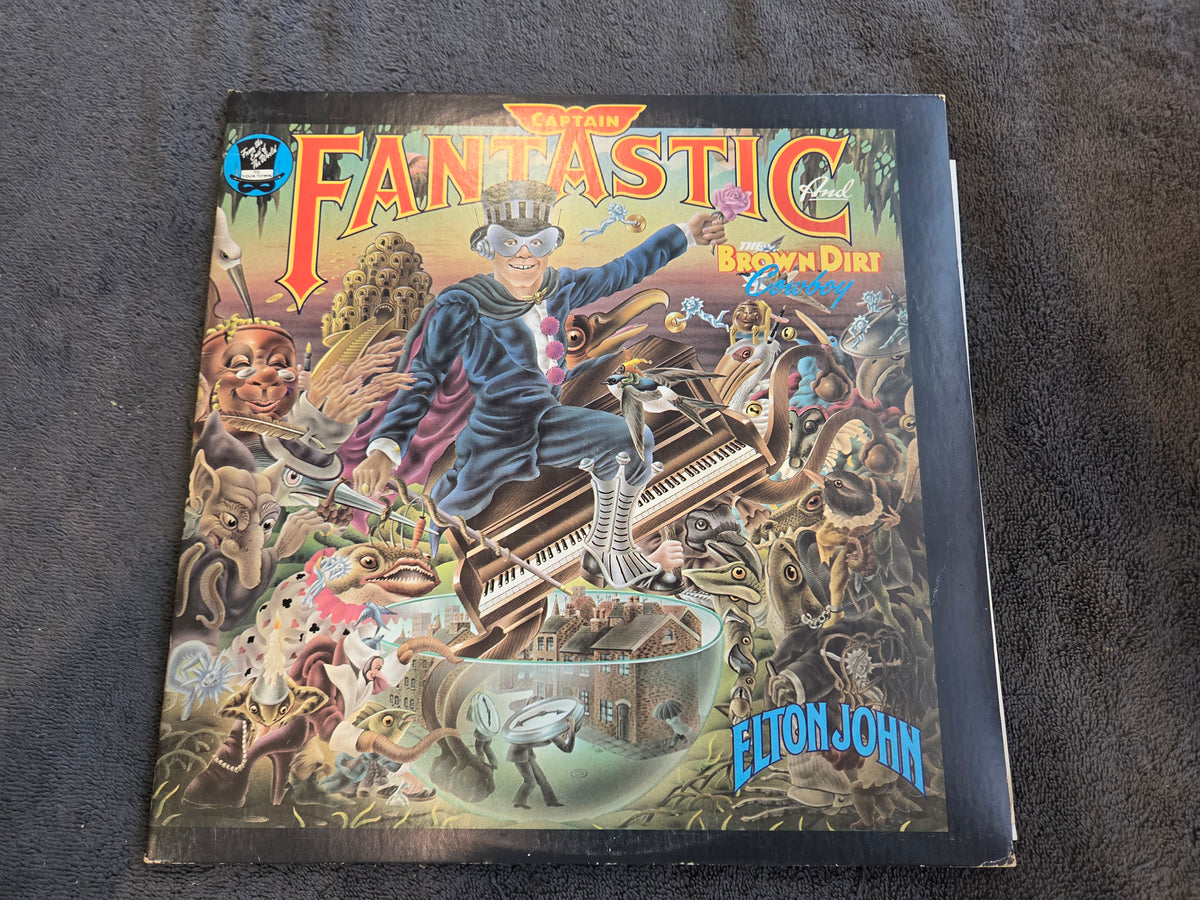 ELTON JOHN CAPTAIN FANTASTIC POSTER INSERTS