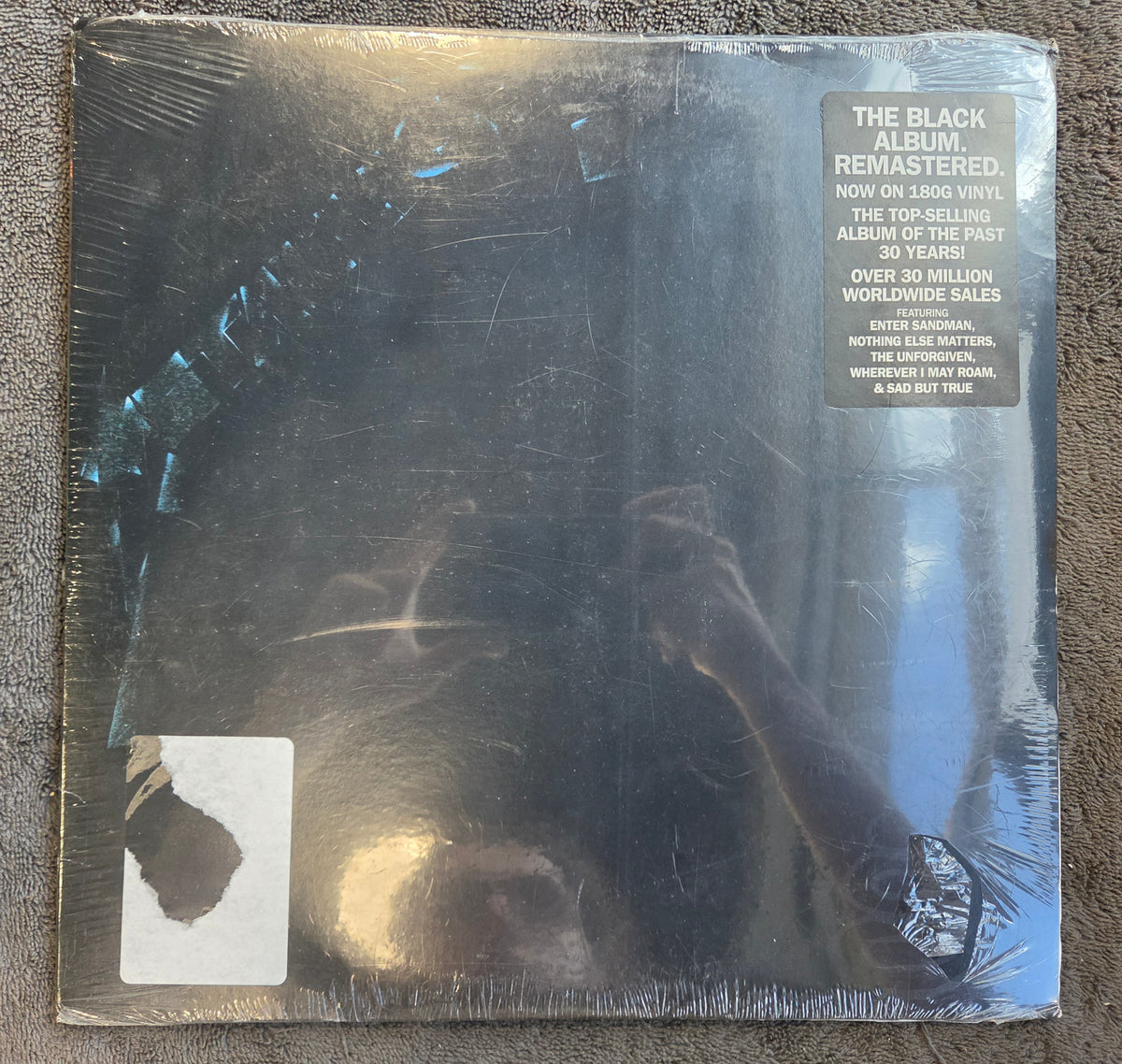 METALLICA THE BLACK ALBUM 180G RM NEW