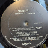 MIDGE URE ANSWERS TO NOTHING