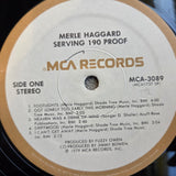MERLE HAGGARD SERVING 190 PROOF