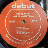 DIZZY GILLESPIE QUINTET JAZZ AT MASSEY HALL 2023 MONO