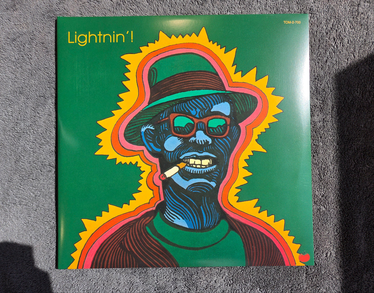 LIGHTNIN HOPKINS LIGHTNIN YELLOW GREEN GF DELUXE LIM