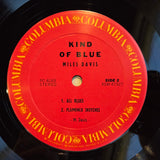 MILES DAVIS KIND OF BLUE ORANGE LABEL
