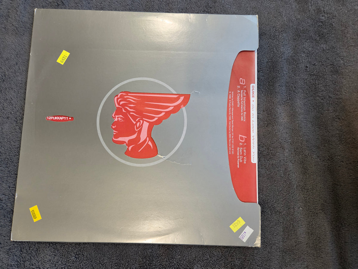 DUKE SO IN LOVE WITH YOU PROMO IMP UK 12"