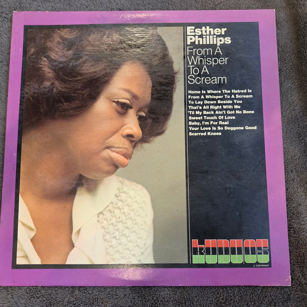ESTHER PHILLIPS FROM A WHISPER TO A SCREAM