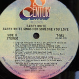 BARRY WHITE SINGS FOR SOMEONE