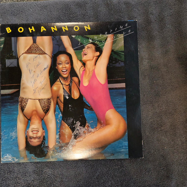 BOHANNON SUMMERTIME GROOVE AUTOGRAPH