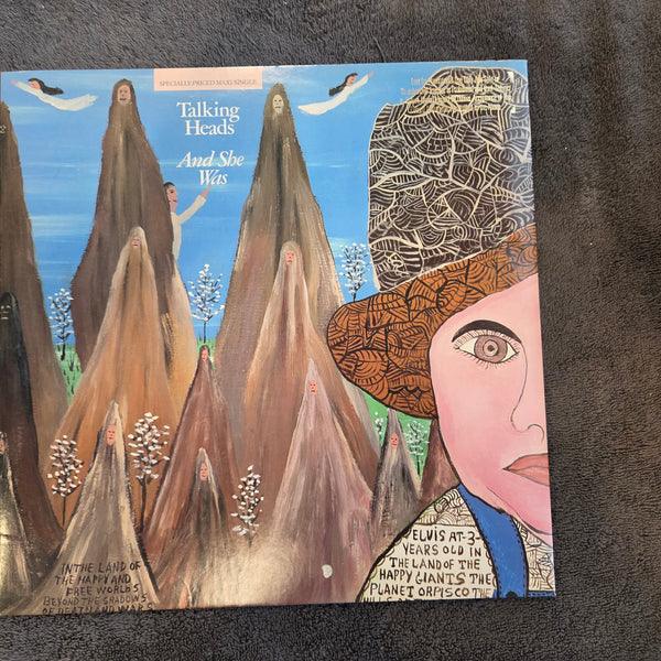 TALKING HEADS AND SHE WAS 12"