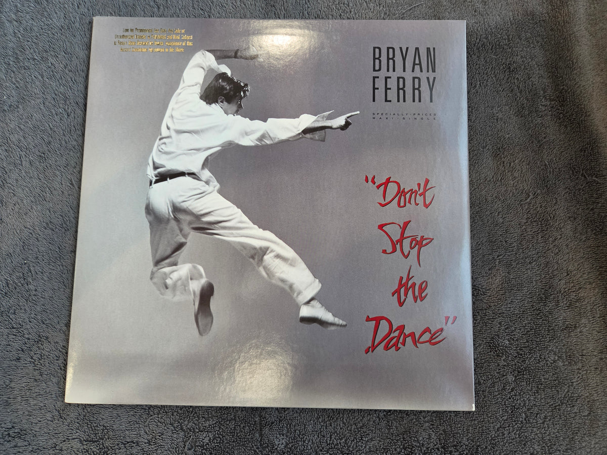 BRYAN FERRY DONT STOP THE DANCE 12"