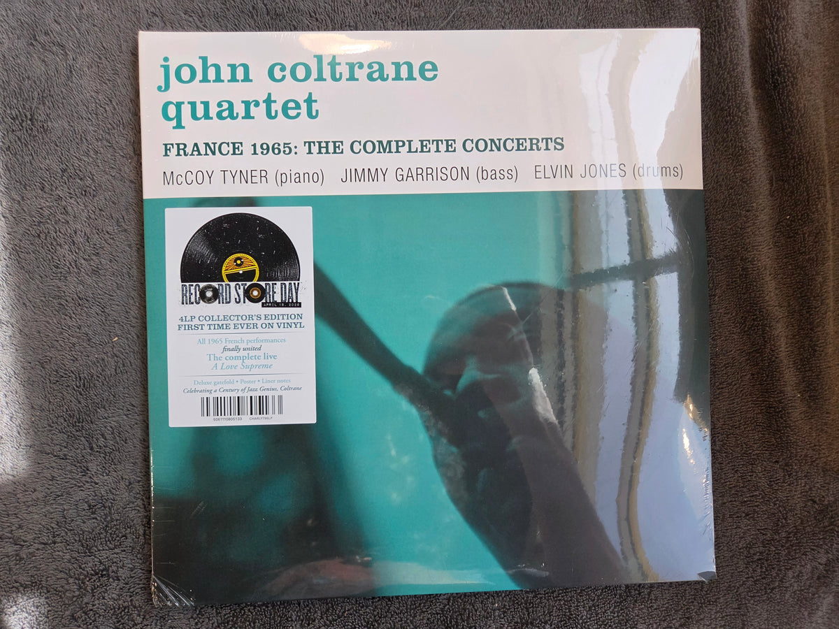 JOHN COLTRANE FRANCE 1965 THE COMPLETE CONCERTS RSD NEW