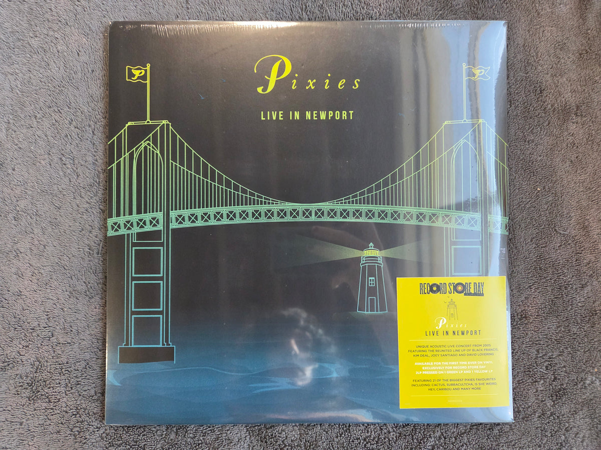 PIXIES LIVE IN NEWPORT GREEN YELLOW RSD NEW