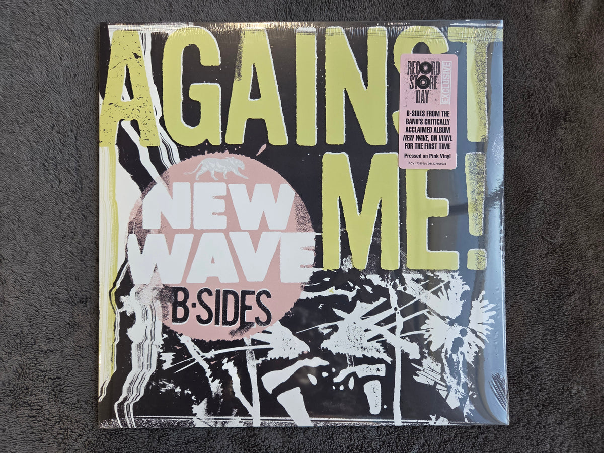 AGAINST ME! NEW WAVE B SIDES PINK RSD NEW