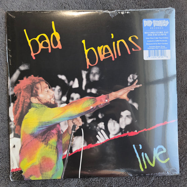 BAD BRAINS LIVE SOLAR FLARE RSD NEW