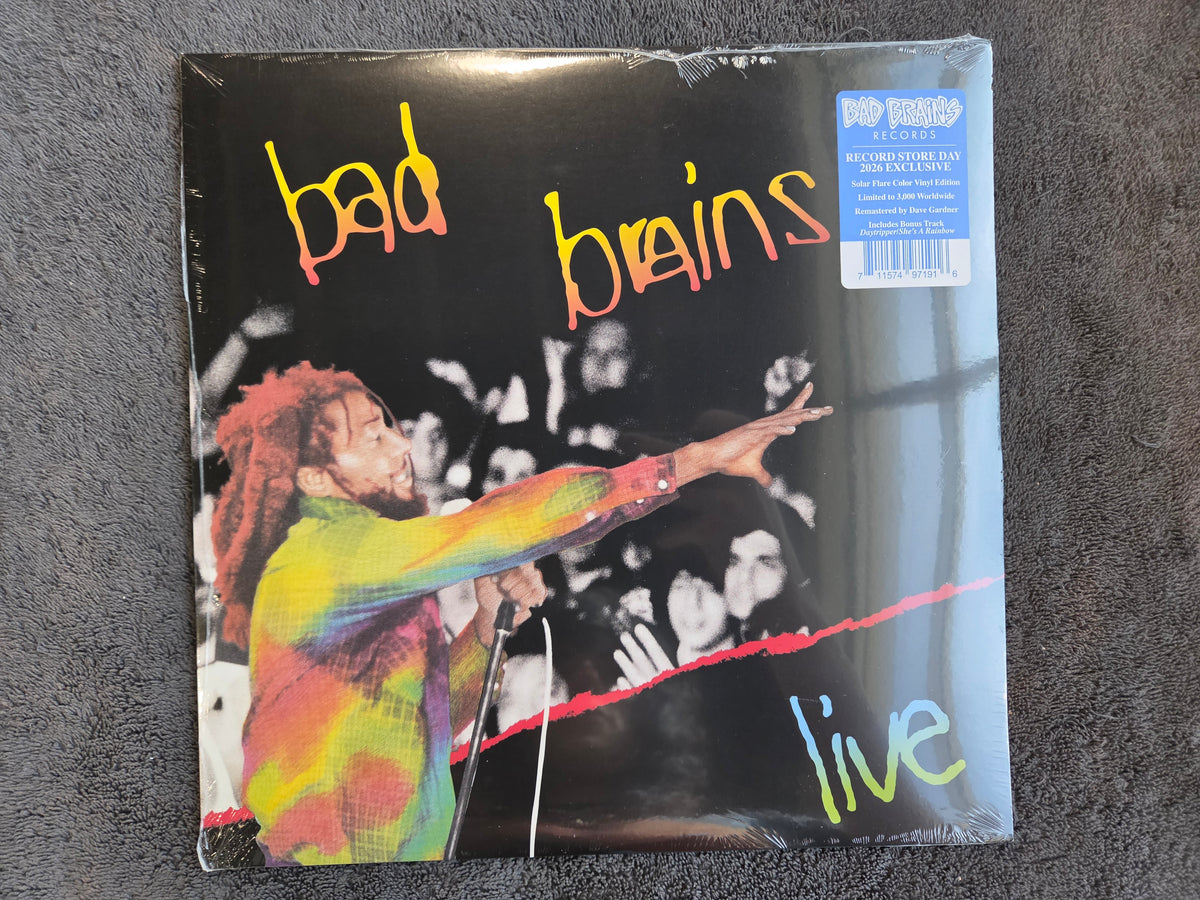 BAD BRAINS LIVE SOLAR FLARE RSD NEW