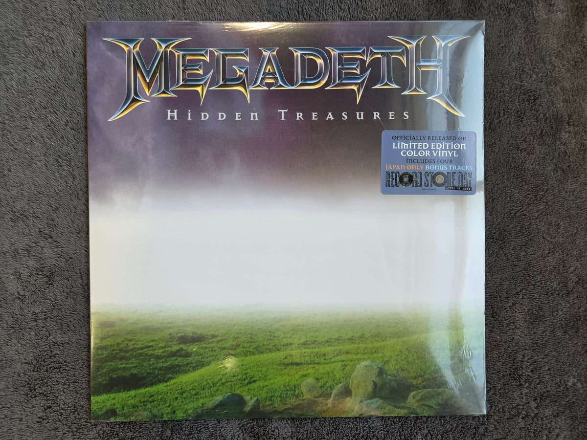MEGADETH HIDDEN TREASURES COLOR VINYL RSD NEW