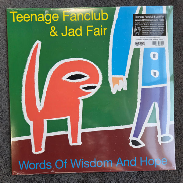 TEENAGE FANCLUB JAD FAIR WORDS OF WISDOM & HOPE RSD NEW