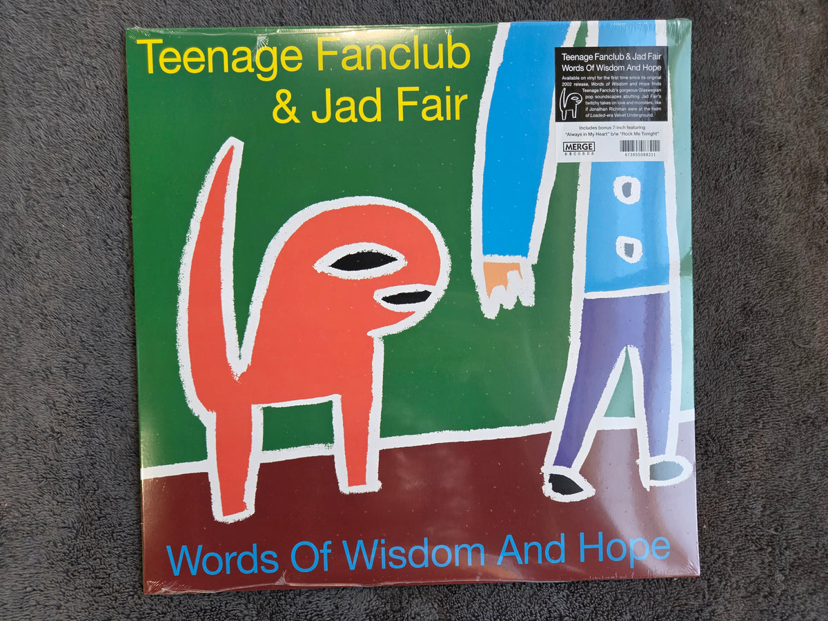TEENAGE FANCLUB JAD FAIR WORDS OF WISDOM & HOPE RSD NEW