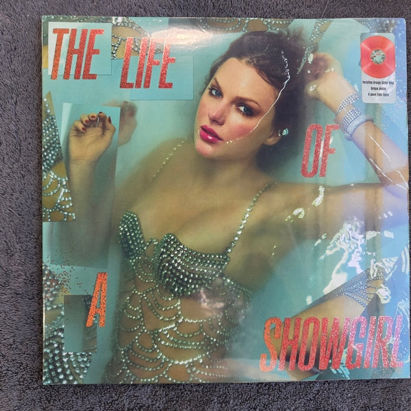 TAYLOR SWIFT LIFE OF A SHOWGIRL SWEAT/VANILLA ORANGE NEW