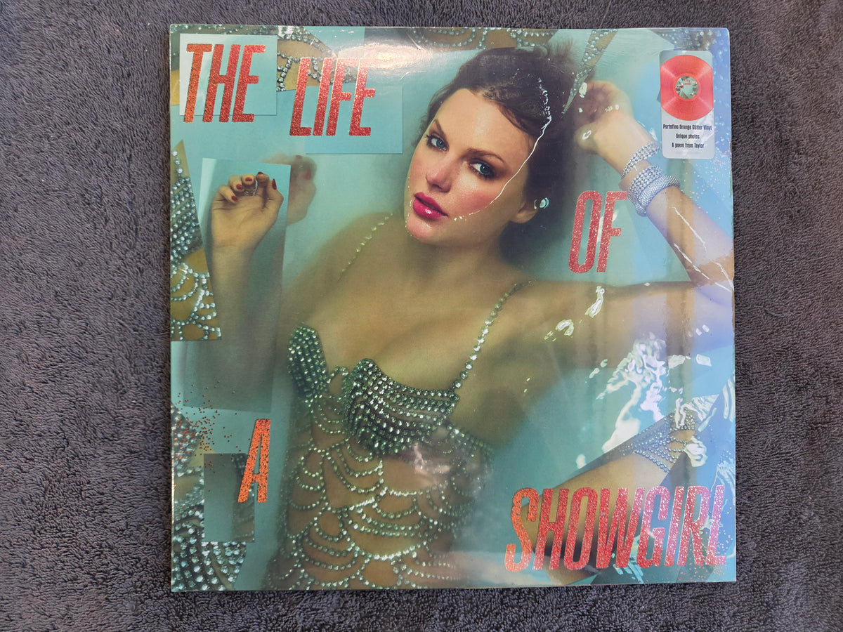 TAYLOR SWIFT LIFE OF A SHOWGIRL SWEAT/VANILLA ORANGE NEW