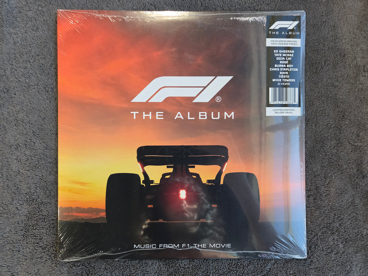 F1 MUSIC FROM THE MOVIE OST SILVER NEW