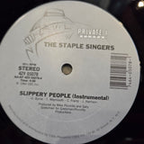 STAPLE SINGERS SLIPPERY PEOPLE 12"