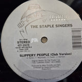 STAPLE SINGERS SLIPPERY PEOPLE 12"