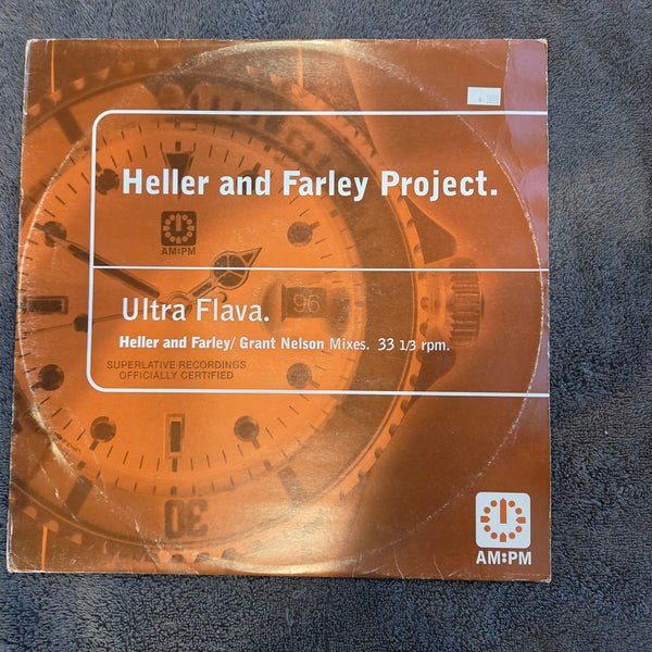 HELLER AND FARLEY PROJECT ULTRA FLAVA 12" IMP UK
