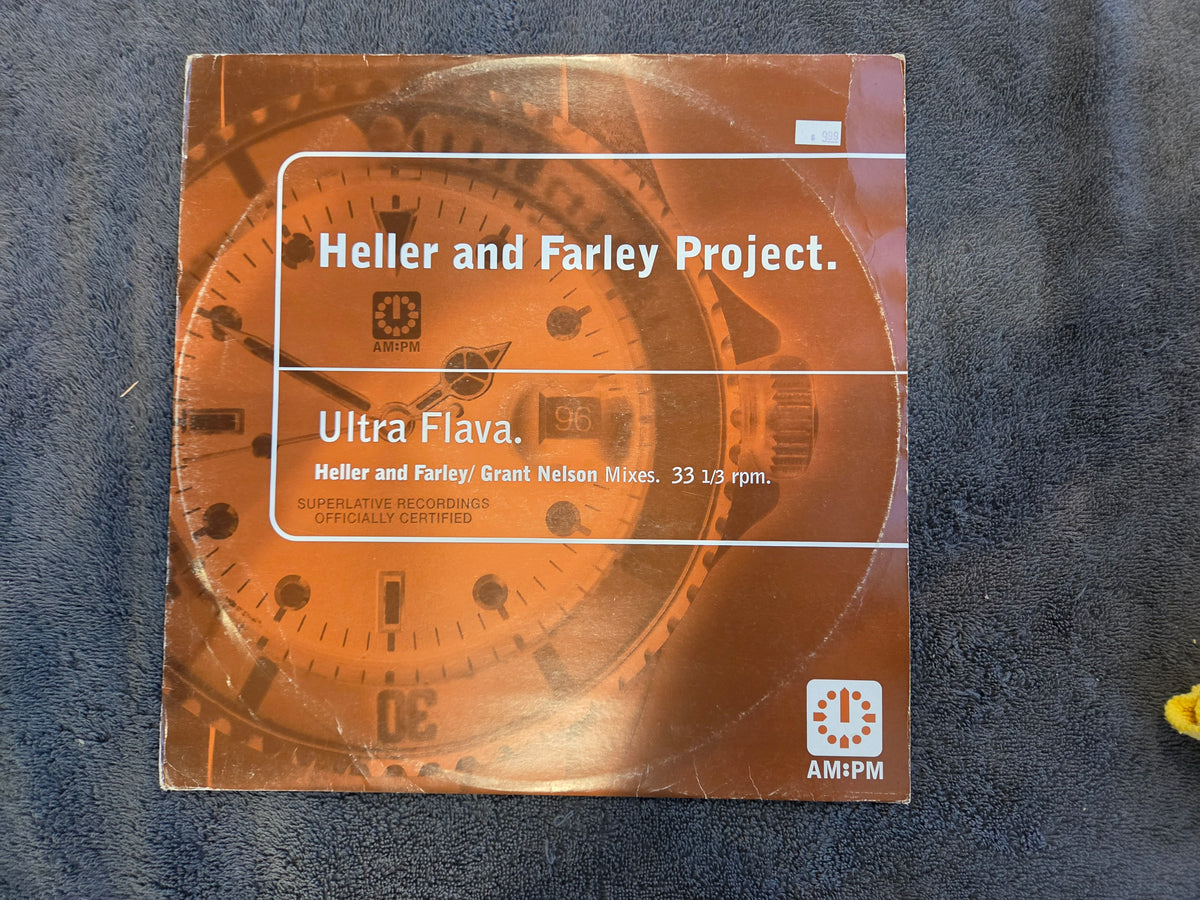 HELLER AND FARLEY PROJECT ULTRA FLAVA 12" IMP UK