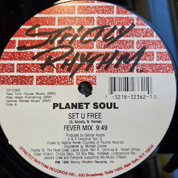 PLANET SOUL SET U FREE 12"