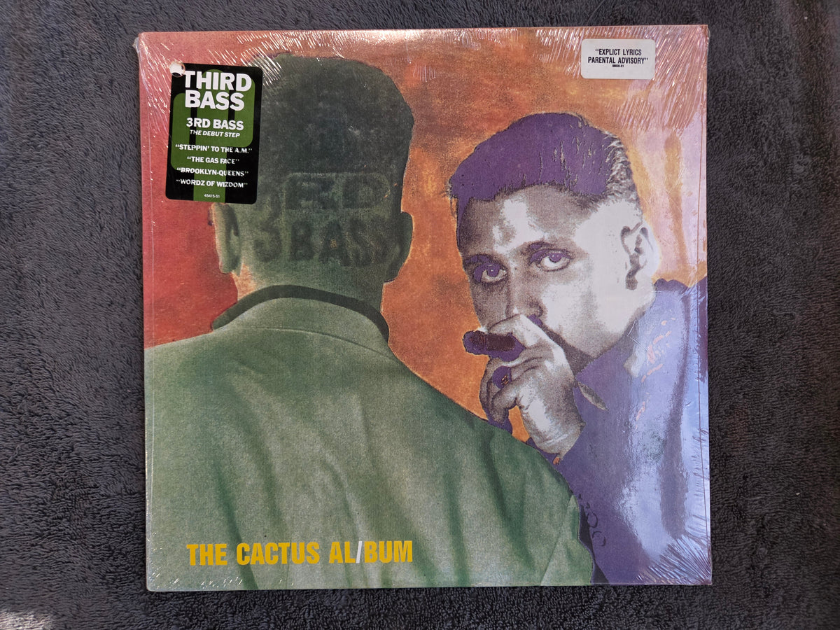 3RD BASS THE CACTUS ALBUM AL/BUM THE DEBUT STEP NEW SEALED THIRD EXPLICIT