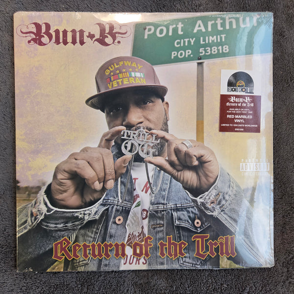 BUN B RETURN OF THE TRILL RED MARBLE VINYL RECORD STORE DAY RSD SEALED NEW