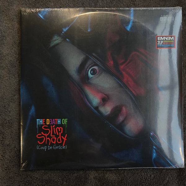 EMINEM THE DEATH OF SLIM SHADY NEW SEALED RED/BLUE VINYL