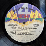 BYRON DAVIS DONT BE BASHFUL
