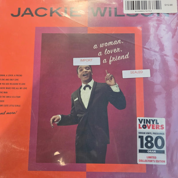 JACKIE WILSON A WOMAN A LOVER 180G LIM EU IMP NEW