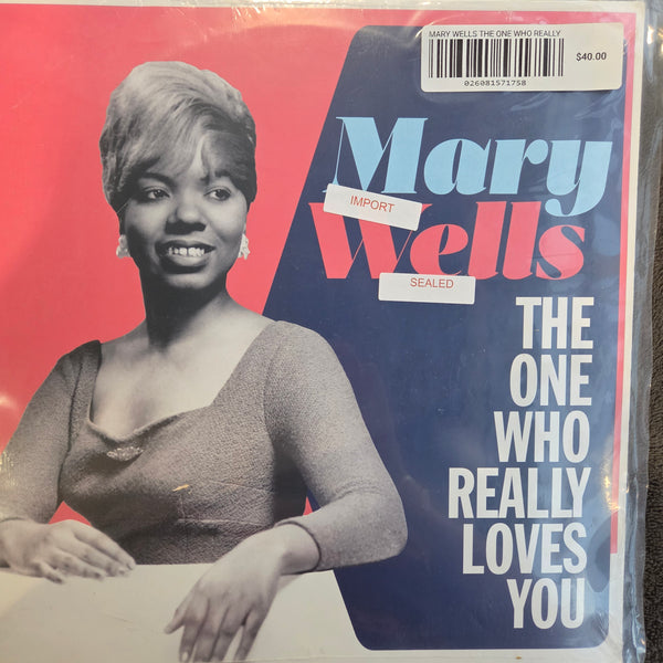 MARY WELLS THE ONE WHO REALLY LOVES YOU MONO 180G LIM 2014 UK IMP NEW