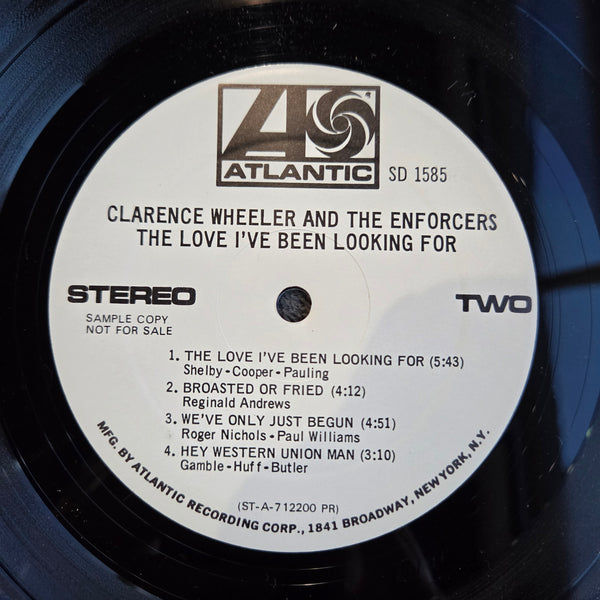 CLARENCE WHEELER THE LOVE IVE BEEN LOOKING FOR WLP