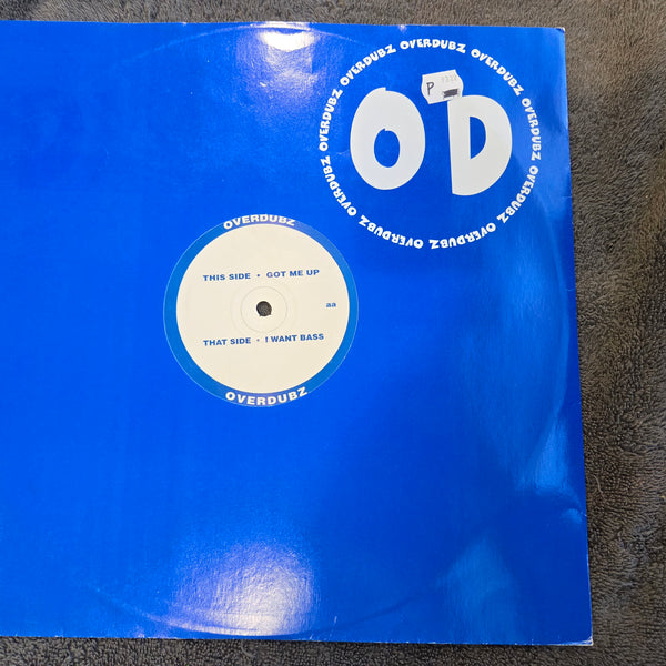 OVERDUBZ I WANT BASS 12" IMP UK