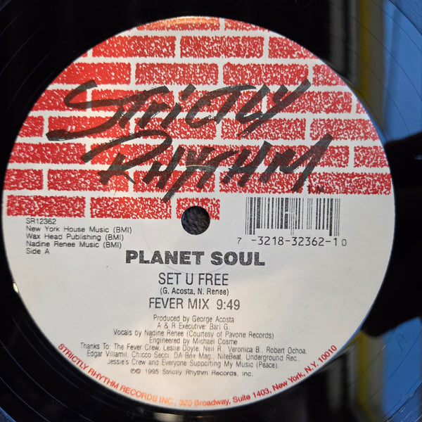 PLANET SOUL SET U FREE 12"