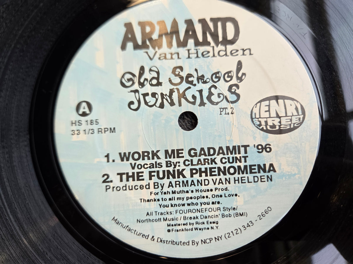 ARMAND VAN HELDEN OLD SCHOOL JUNKIES 12"