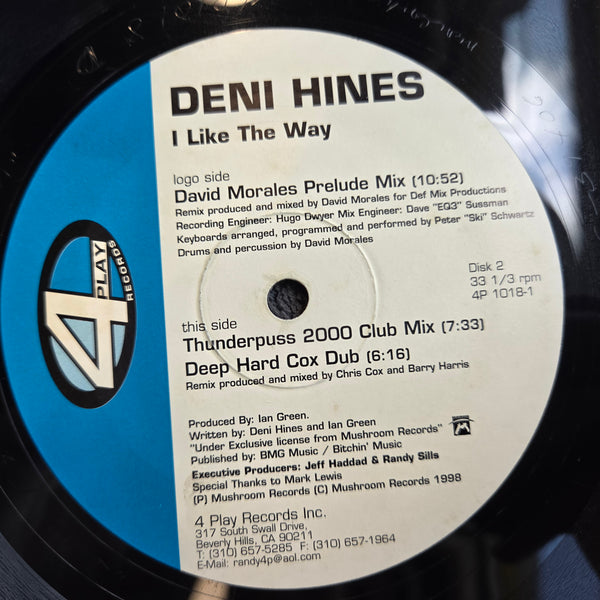 DENI HINES I LIKE THE WAY 12"