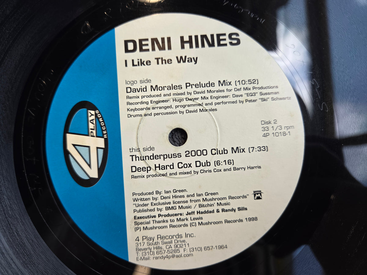 DENI HINES I LIKE THE WAY 12"