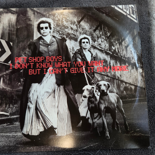 PET SHOP BOYS I DONT KNOW WHAT 12"