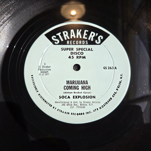 SOCA EXPLOSION MARIJUANA COMING HIGH 12"