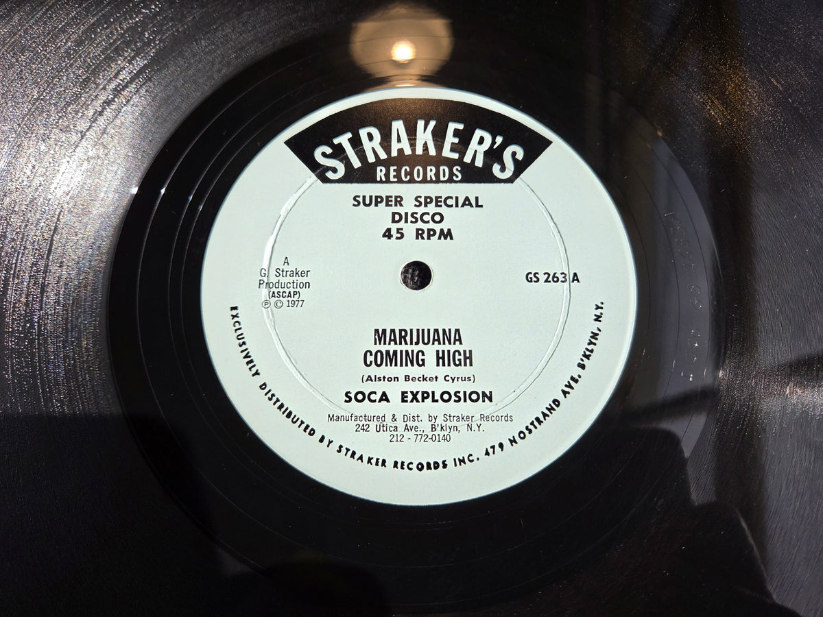 SOCA EXPLOSION MARIJUANA COMING HIGH 12"