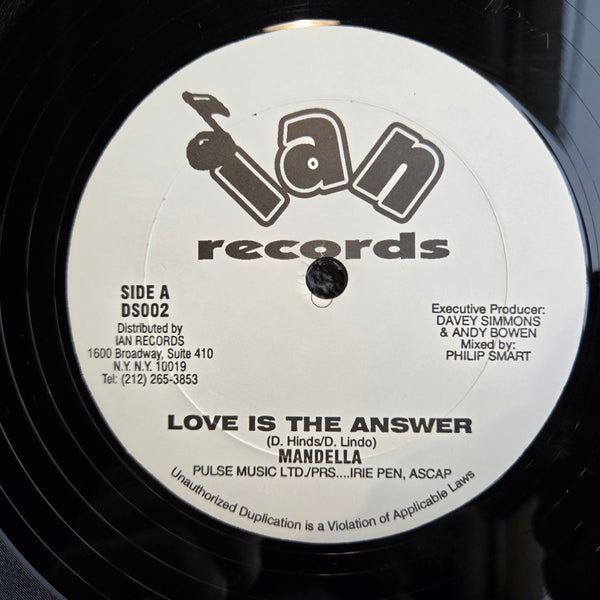 MANDELLA LOVE IS THE ANSWER