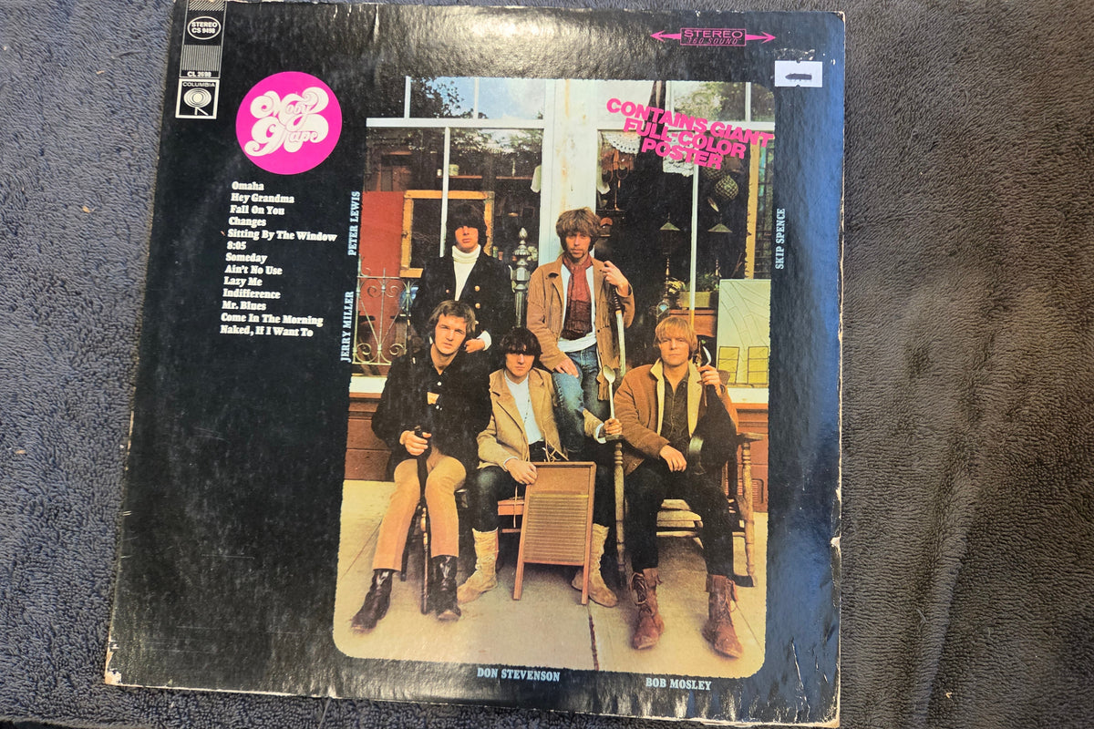 MOBY GRAPE S/T ORANGE LABEL