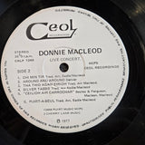 DONNIE MACLEOD LIVE CONCERT