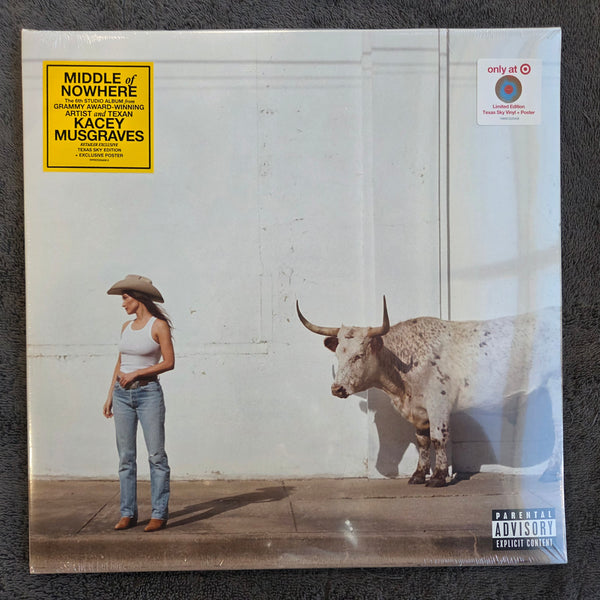 KACEY MUSGRAVES MIDDLE OF NOWHERE TEXAS SKY BLUE NEW